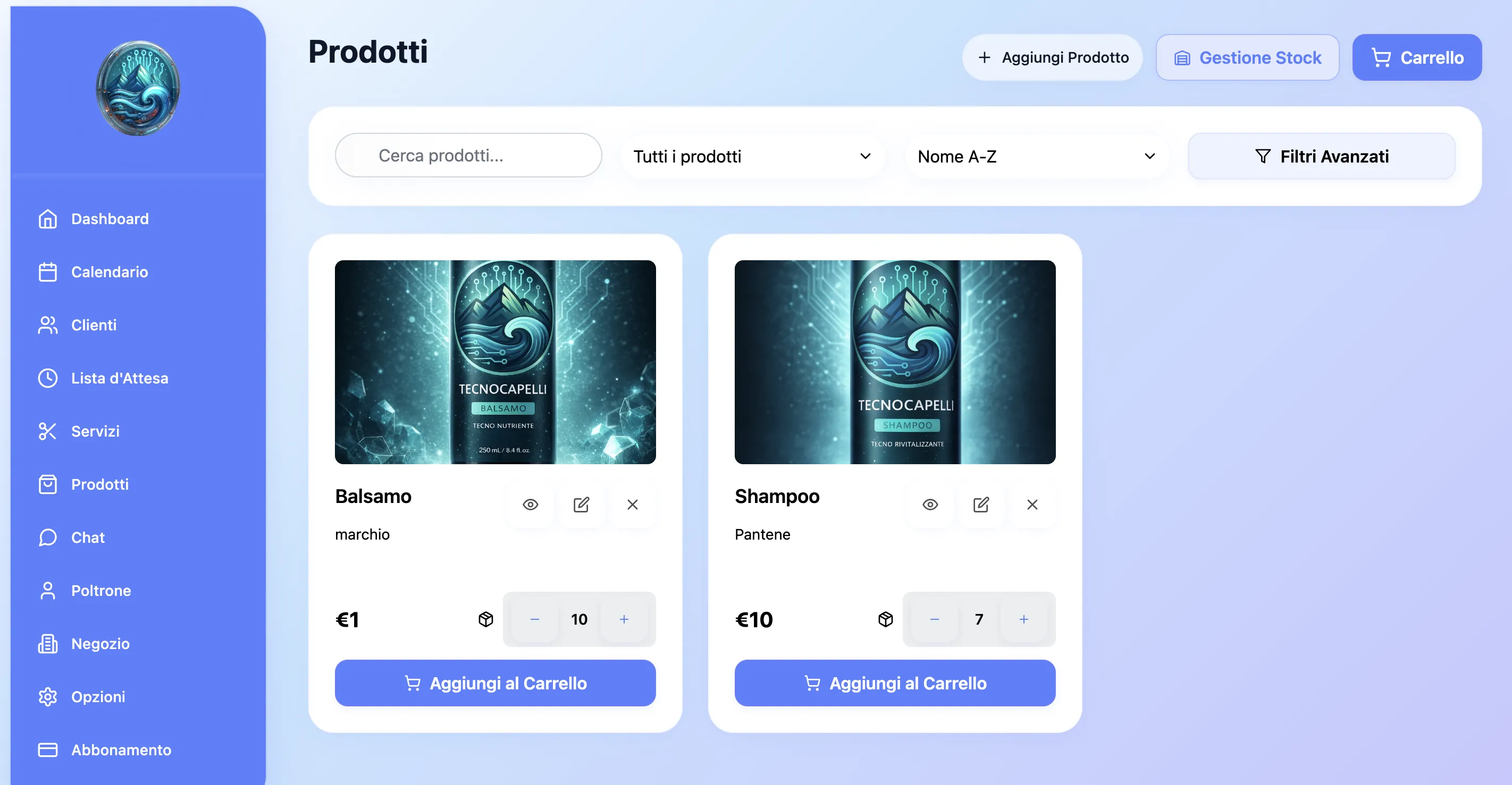 E-commerce Screenshot